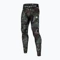 Pánske legíny Pitbull West Coast Net Camo Woodland Camo woodland camo