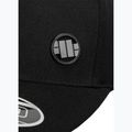 Pitbull West Coast pánske Snapback Hook & Loop ,,3D Metal Logo" black 3