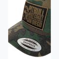 Pánska čiapka Pitbull West Coast Mesh Snapback ,,Blood Dog" Camo Trucker wood/black 3