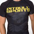 Pánsky chránič Rashguard Pitbull West Coast T-S Rash Master Of BJJ black 4