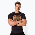 Pánsky chránič Rashguard Pitbull West Coast Rash T-S Orange Dog black