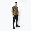Pánske tričko Pitbull West Coast Slim Fit Lycra Small Logo woodland camo 2