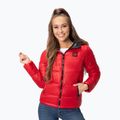 Dámska páperová bunda Pitbull West Coast Shine Quilted Hooded red