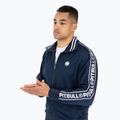 Pánska bunda Pitbull West Coast Trackjacket Tape Logo Terry Group dark navy 3