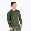 Pánsky chránič Rashguard s dlhým rukávom Pitbull West Coast Performance Small Logo olive