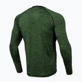 Pánsky chránič Rashguard s dlhým rukávom Pitbull West Coast Performance Small Logo olive 8