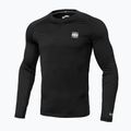 Pánsky chránič Rashguard s dlhým rukávom Pitbull West Coast Performance Small Logo black 6