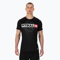 Pánske tréningové tričko Pitbull Mesh Performance Pro Plus Hilltop Sports black