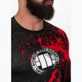 Pánsky Rashguard longsleeve Pitbull Rashguard Blood Dog II black 4