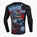 Pánsky chránič Rashguard s dlhým rukávom Pitbull West Coast Masters of MMA Hilltop Rash black 2