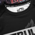 Pánsky chránič Rashguard s dlhým rukávom Pitbull West Coast Masters of MMA Hilltop Rash black 3