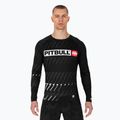 Pánsky Rashguard longsleeve Pitbull Rashguard Street Dog black