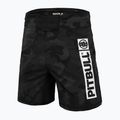 Pánske grapplingové šortky Pitbull West Coast Grappling 3 Net Camo Hilltop 2 black