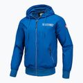 Pánska bunda Pitbull Athletic Hilltop Hooded Nylon blue