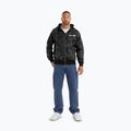 Pánska bunda Pitbull Athletic Hilltop Hooded Nylon čierna 2