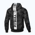 Pánska bunda Pitbull Athletic Hilltop Hooded Nylon čierna 7