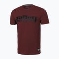 Pánske tričko Pitbull West Coast T-S Classic Boxing burgundy