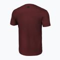 Pánske tričko Pitbull West Coast T-S Classic Boxing burgundy 2