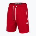 Pánske nohavice Pitbull West Coast Terry Group Trackshorts red