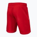 Pánske nohavice Pitbull West Coast Terry Group Trackshorts red 2