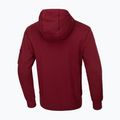 Pánska mikina Pitbull West Coast Everts Hooded Zip burgundy 2