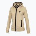 Pánska mikina Pitbull West Coast Fuchsia Hooded Zip sand