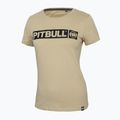 Dámske tričko Pitbull West Coast T-S Hilltop sand