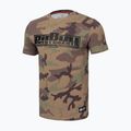 Pánske tričko Pitbull West Coast Classic Boxing woodland camo 4
