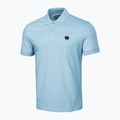 Pánske polo tričko Pitbull West Coast Polo Pique Regular light blue
