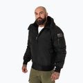 Pánska zimná bunda Pitbull Beejay 2 Hooded Bomber black