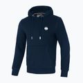 Pánska mikina s kapucňou Pitbull West Coast Small Logo dark navy
