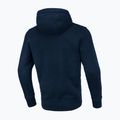 Pánska mikina s kapucňou Pitbull West Coast Small Logo dark navy 2
