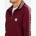 Pánska bunda Pitbull West Coast Trackjacket Tape Logo Terry Group burgundy 4