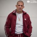 Pánska bunda Pitbull West Coast Trackjacket Tape Logo Terry Group burgundy 3