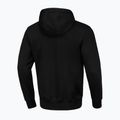 Pánska mikina s kapucňou Pitbull West Coast Steel Logo black 2