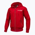 Pánska bunda Pitbull West Coast Athletic Hilltop Hooded Nylon red
