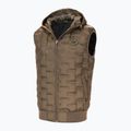 Pánska vesta Pitbull West Coast Eclipse Hooded Polstrované coyote brown 4