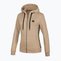 Dámska mikina  Pitbull West Coast La Deta Hooded Zip sand 2