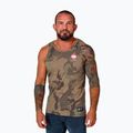 Pánske tričko Pitbull Small Hilltop Tank Top woodland camo