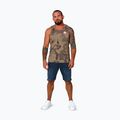 Pánske tričko Pitbull Small Hilltop Tank Top woodland camo 2