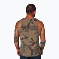 Pánske tričko Pitbull Small Hilltop Tank Top woodland camo 3