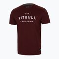 Pánske tričko  Pitbull West Coast Usa Cal burgundy 2