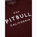 Pánske tričko  Pitbull West Coast Usa Cal burgundy 4