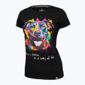 Dámske tričko Pitbull West Coast Watercolor black 4