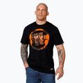 Pitbull West Coast Orange Dog 24 čierne pánske tričko