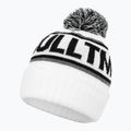 Pánska zimná čiapka Pitbull Beanie Fleming II white/black