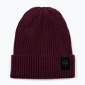 Zimná čiapka Pitbull Beanie Velcro Logo burgundy