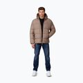 Pánska zimná bunda Pitbull Duncan Quilted Hooded dark sand 2