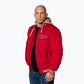 Pánska bunda Pitbull Hidden Quilted Hooded red/beige 4