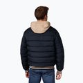 Pánska bunda Pitbull Hidden Quilted Hooded dark navy/beige 3